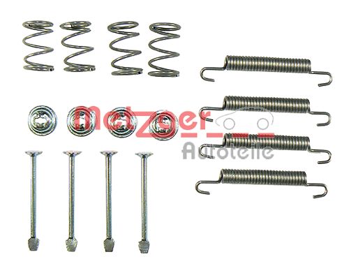 METZGER KR 347X Bremsbackensatz, Feststellbremse
